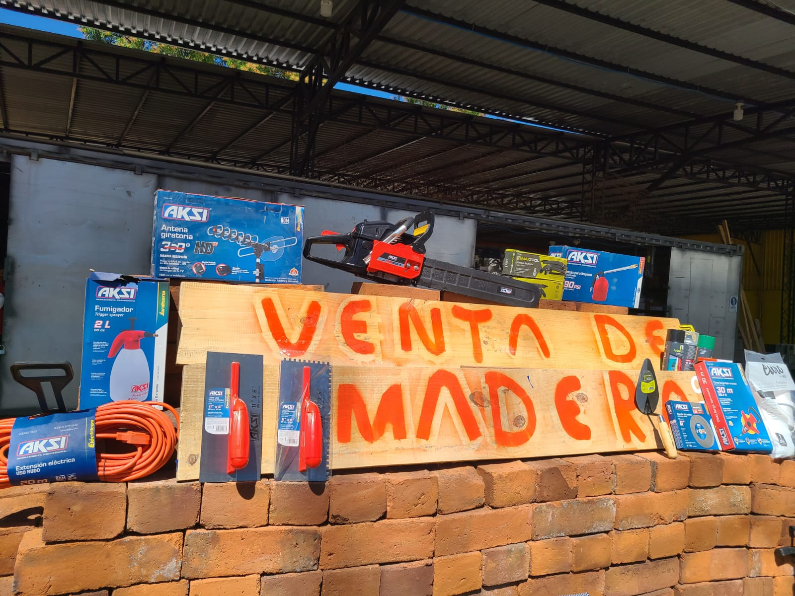 Pilas de madera
